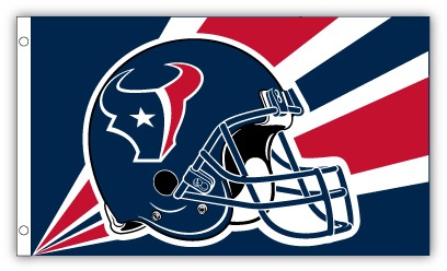 Houston Texans Helmet 3' x 5' Flag